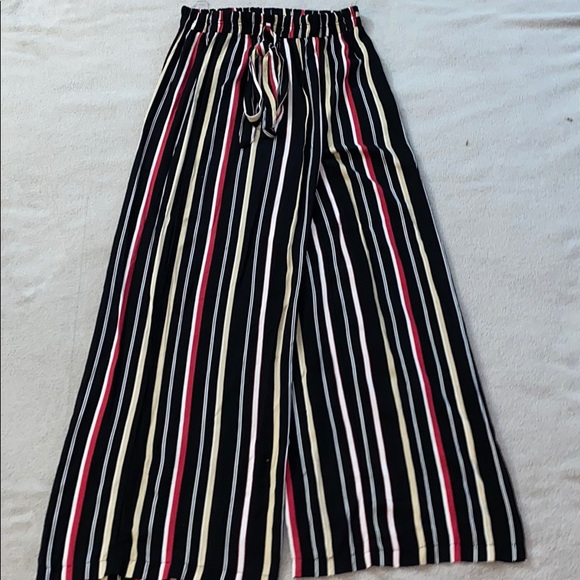 Maze Pants - Maze Black, Wide Leg Pants